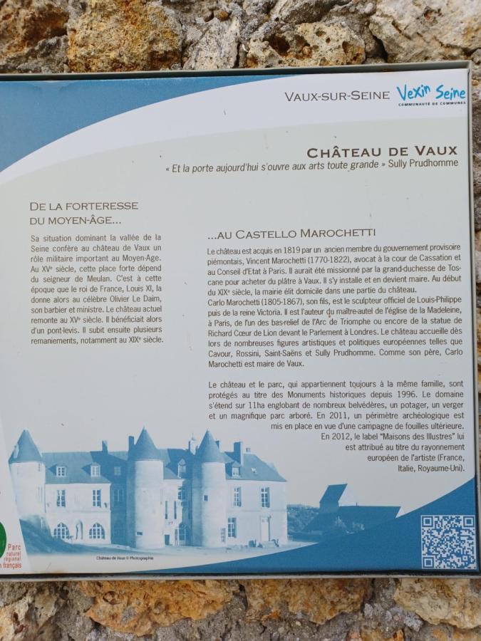 Le Verger Vaux-Sur-Seine Dış mekan fotoğraf